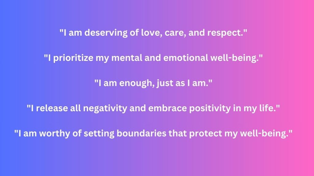 Positive Affirmations for Women